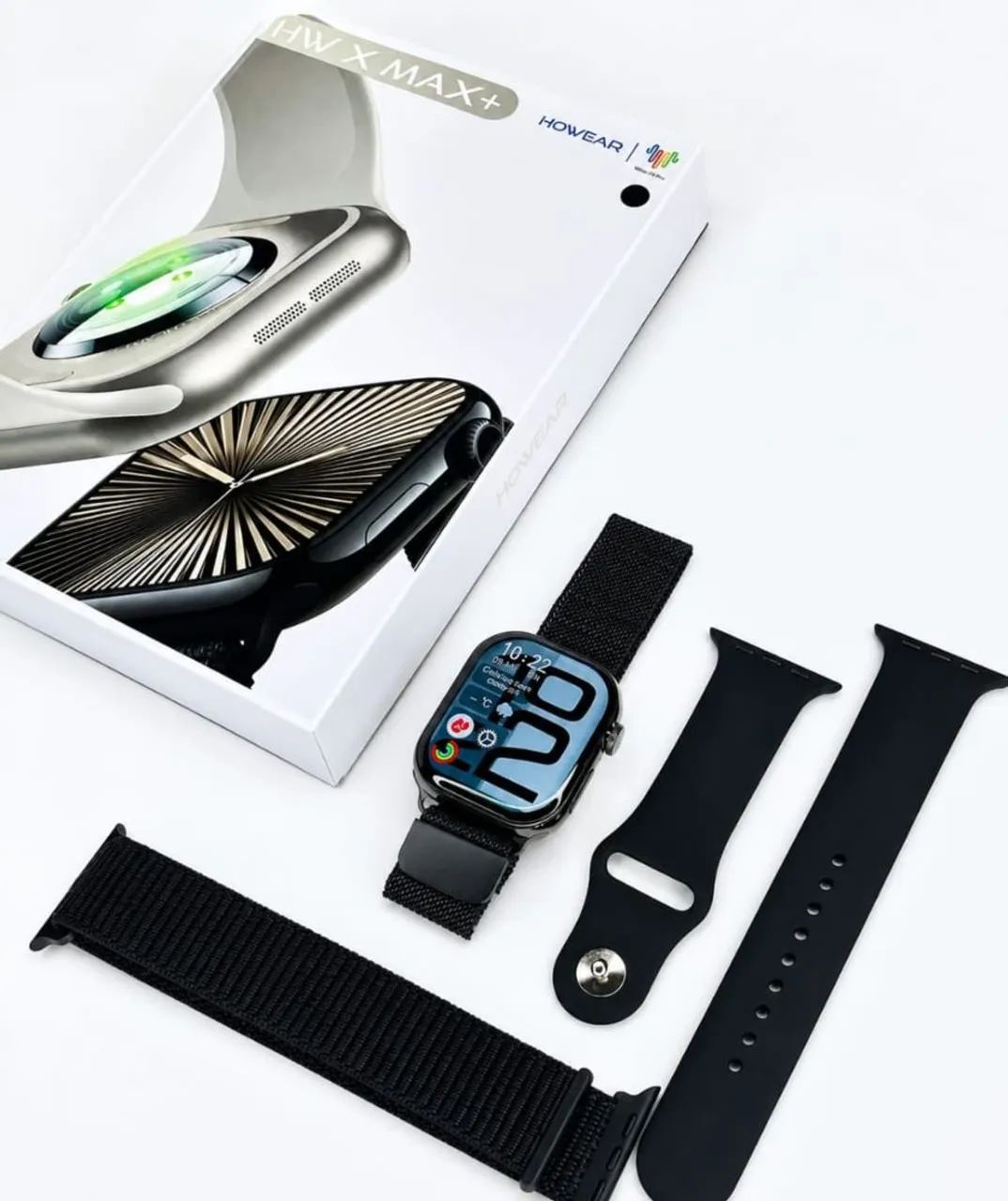 Relógio e Smartwatch HW X MAX+ HD Bluetooth Chamadas Esportivo - Foto 2