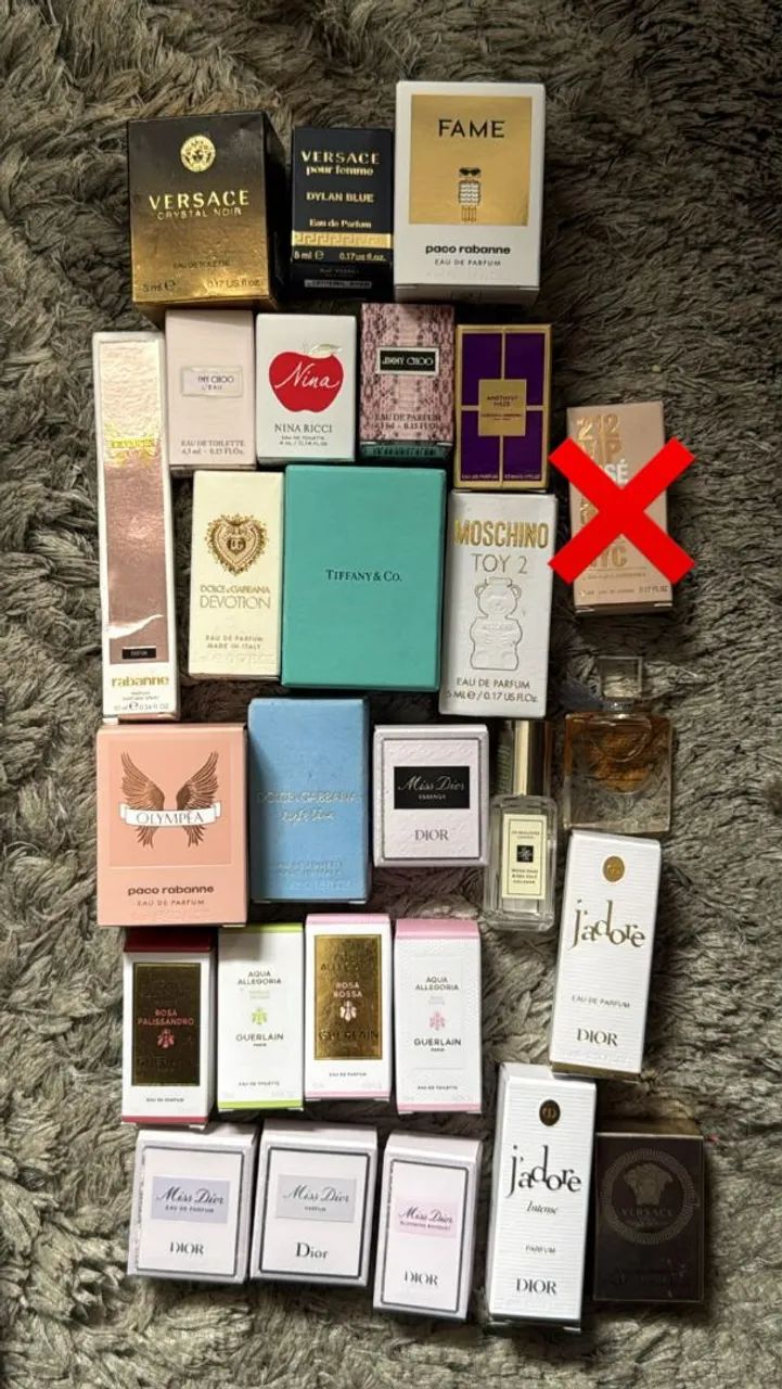 PERFUMES MINIATURA ORIGINAIS IMPORTADO - Foto 2