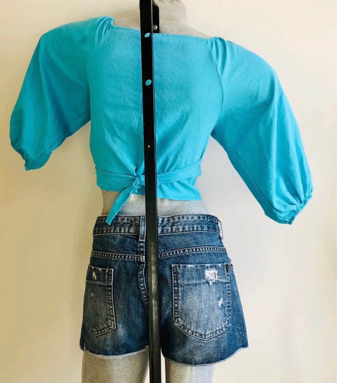 shorts jeans le lis blanc 36 - Foto 3