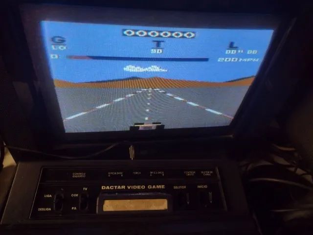 Cartucho Com 2 Jogos Atari - Motocross / Pole Position - Foto 5