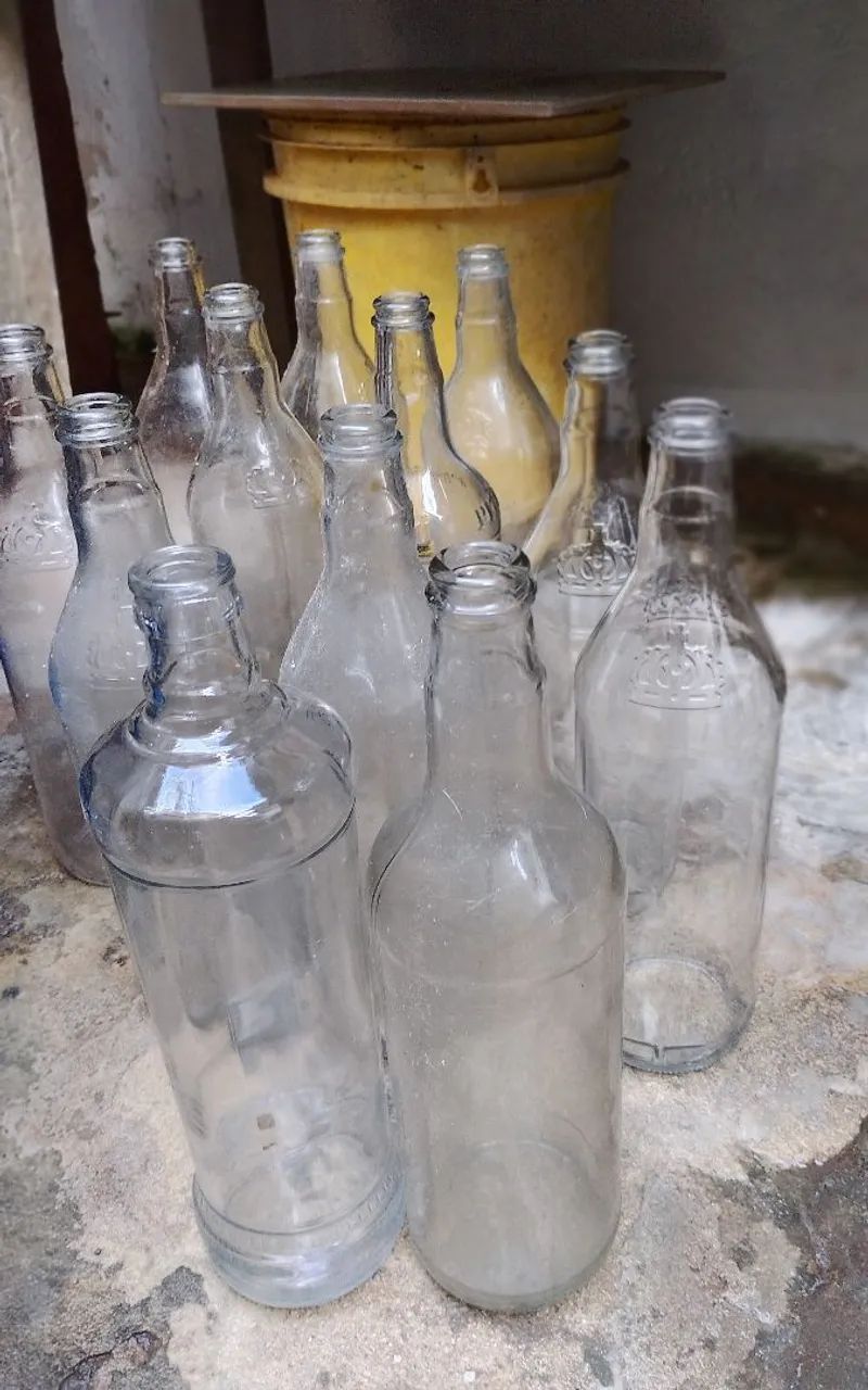 Garrafas de vidro  - Foto 2