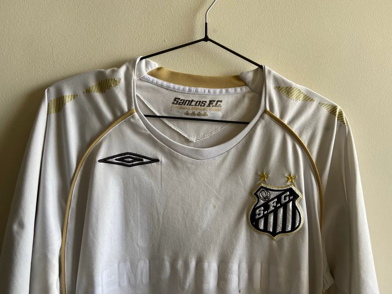 Camisa Santos Home 2007 - Umbro - Foto 2