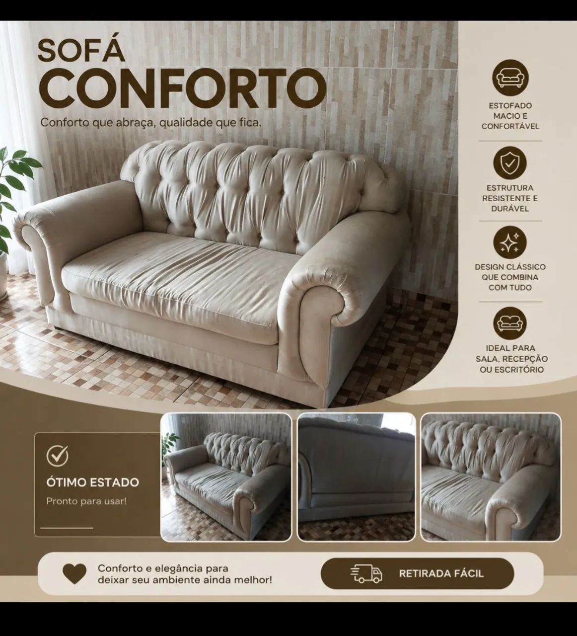 Sofá a venda 
