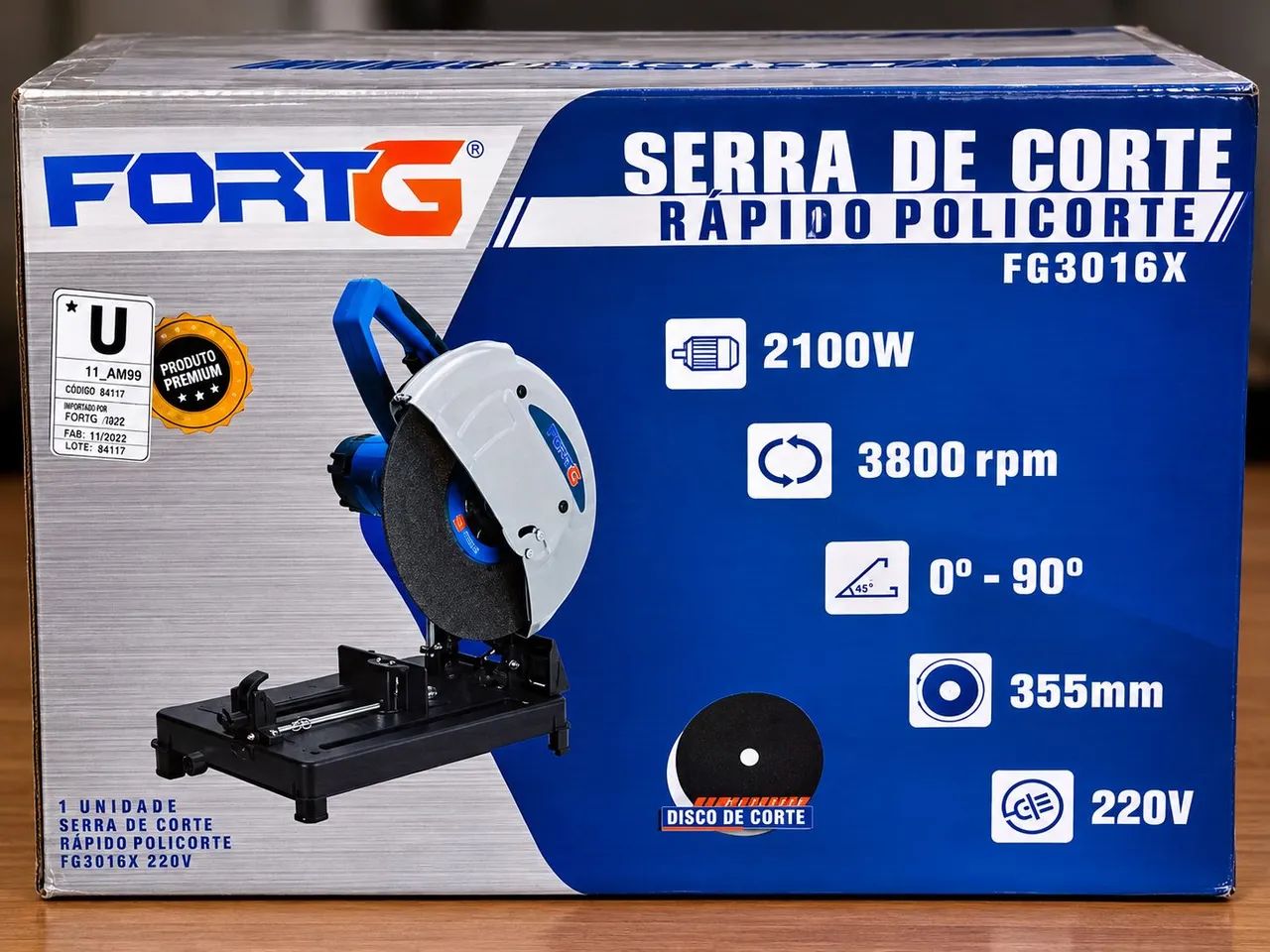Título: Policorte Nova com Disco - Nunca Usada - Foto 3