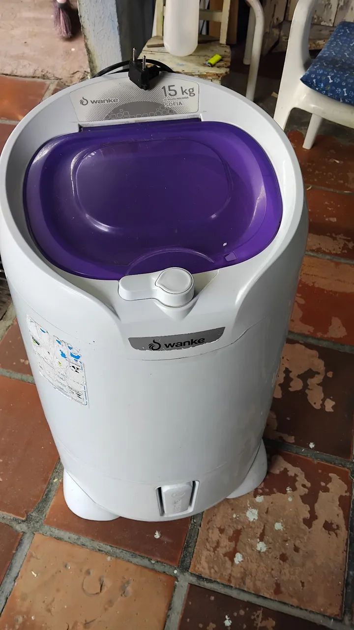 Vende-se centrífuga wanke 15kg 200R$ contato * - Foto 3