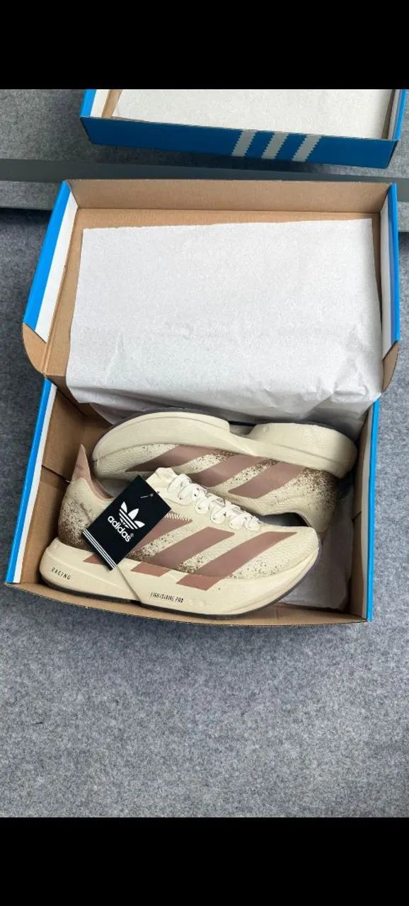 Tênis Adidas Adizero Pro 4 marrom - Foto 5