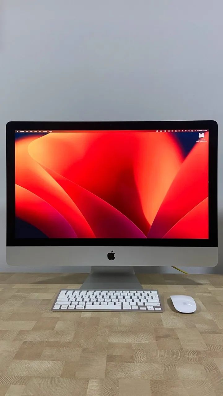 Apple iMac 5K 27" Late-2014 com MacOS Monterey 12.7.6 Impecável com caixa, nota e manuais