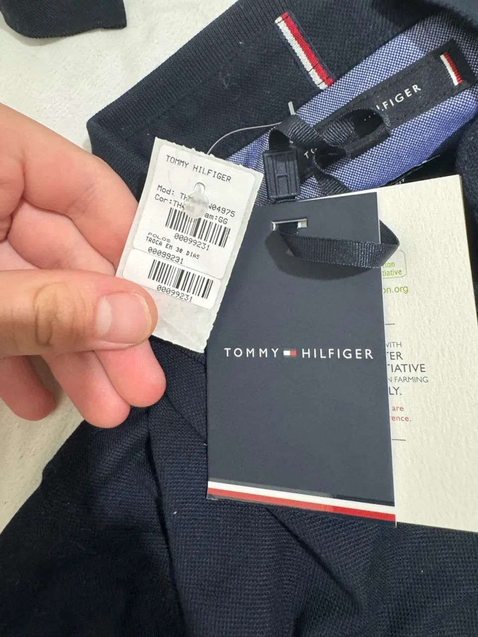 Camiseta Slim Polo Tommy - Foto 4