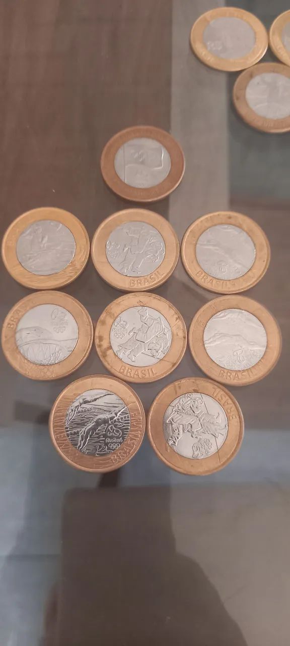 Moedas de 1,00 para colecionadores