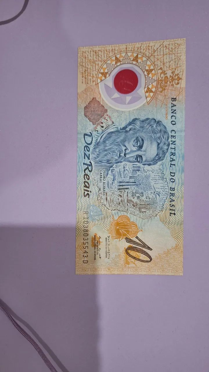 NOTE 10.00 REAIS PLASTIC