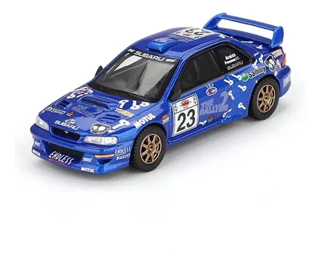 Mini Gt Subaru Impreza Wrc99 #1078 2000 Acrópole Rally Azul - Foto 3