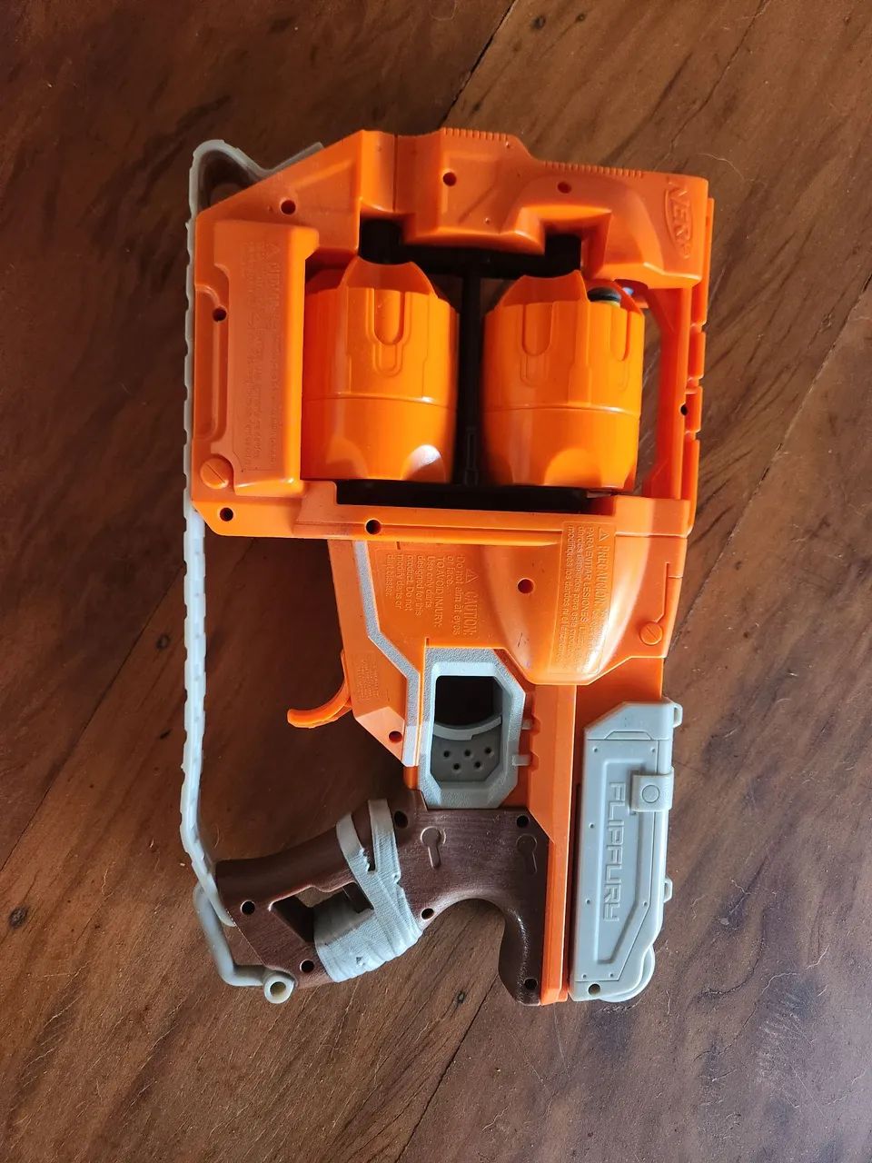 Nerf Flipfury Zombie Strike Orange - Foto 2