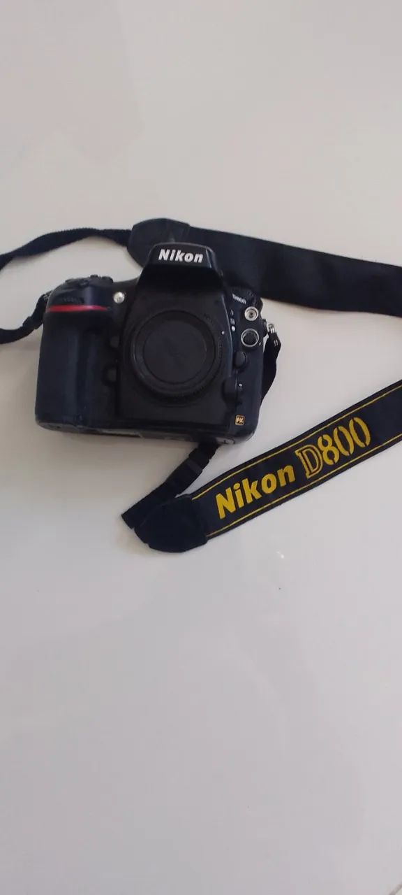 Máquina Nikon d800