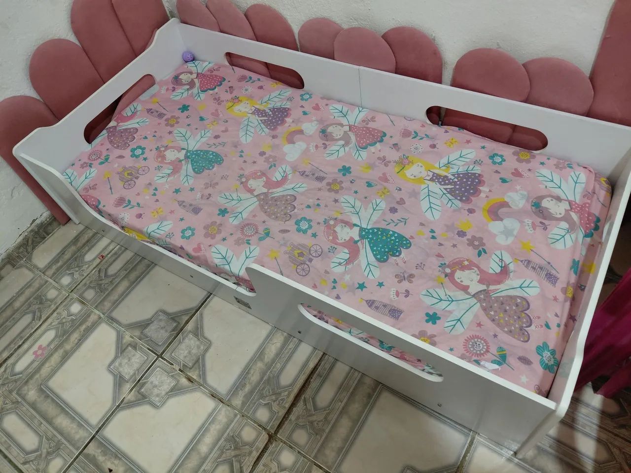 Cama de criança de chão nunca usada  - Foto 2