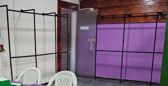 Arara Loja Coluna Cabideiro P/ Roupas 3 Módulos