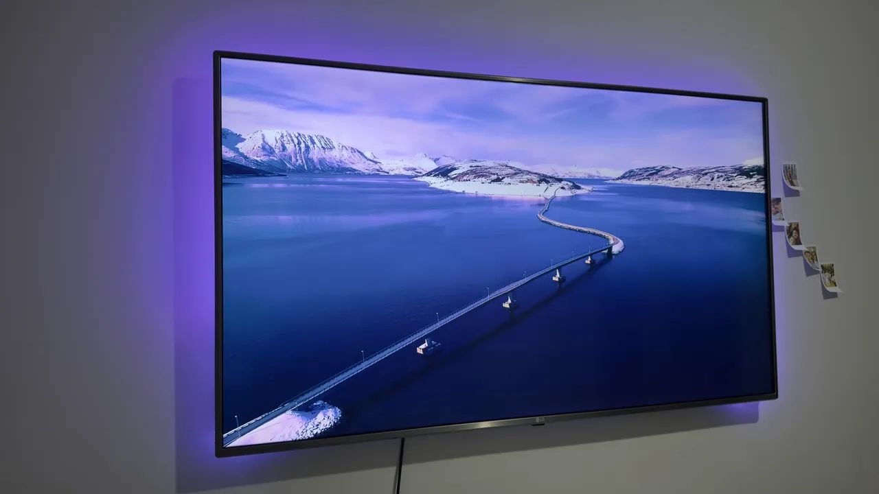 Smart TV LG 55 polegadas resolução HDR 4K - Foto 2