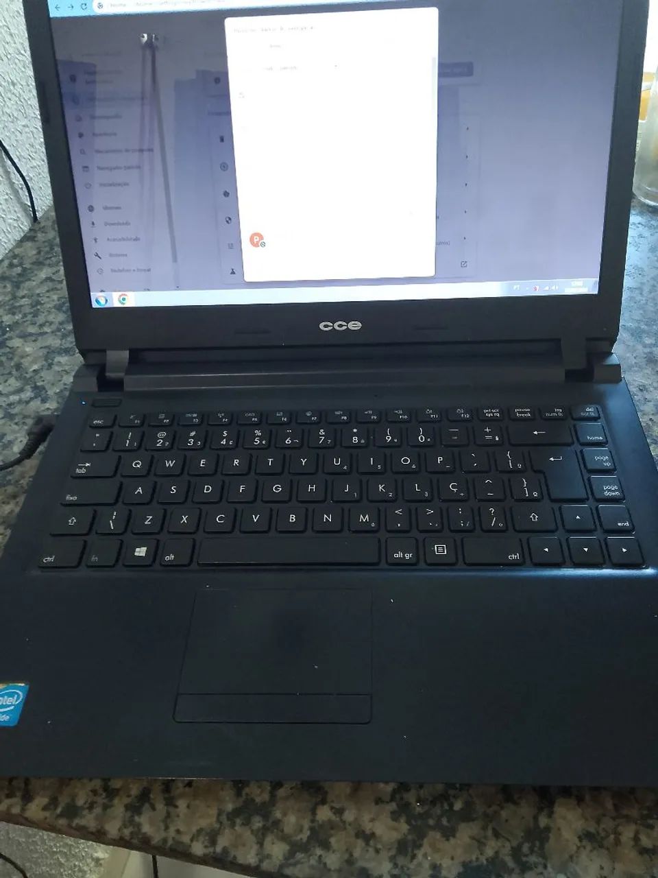 Notebook Acelerion CCE Bateria Viciada  - Foto 3