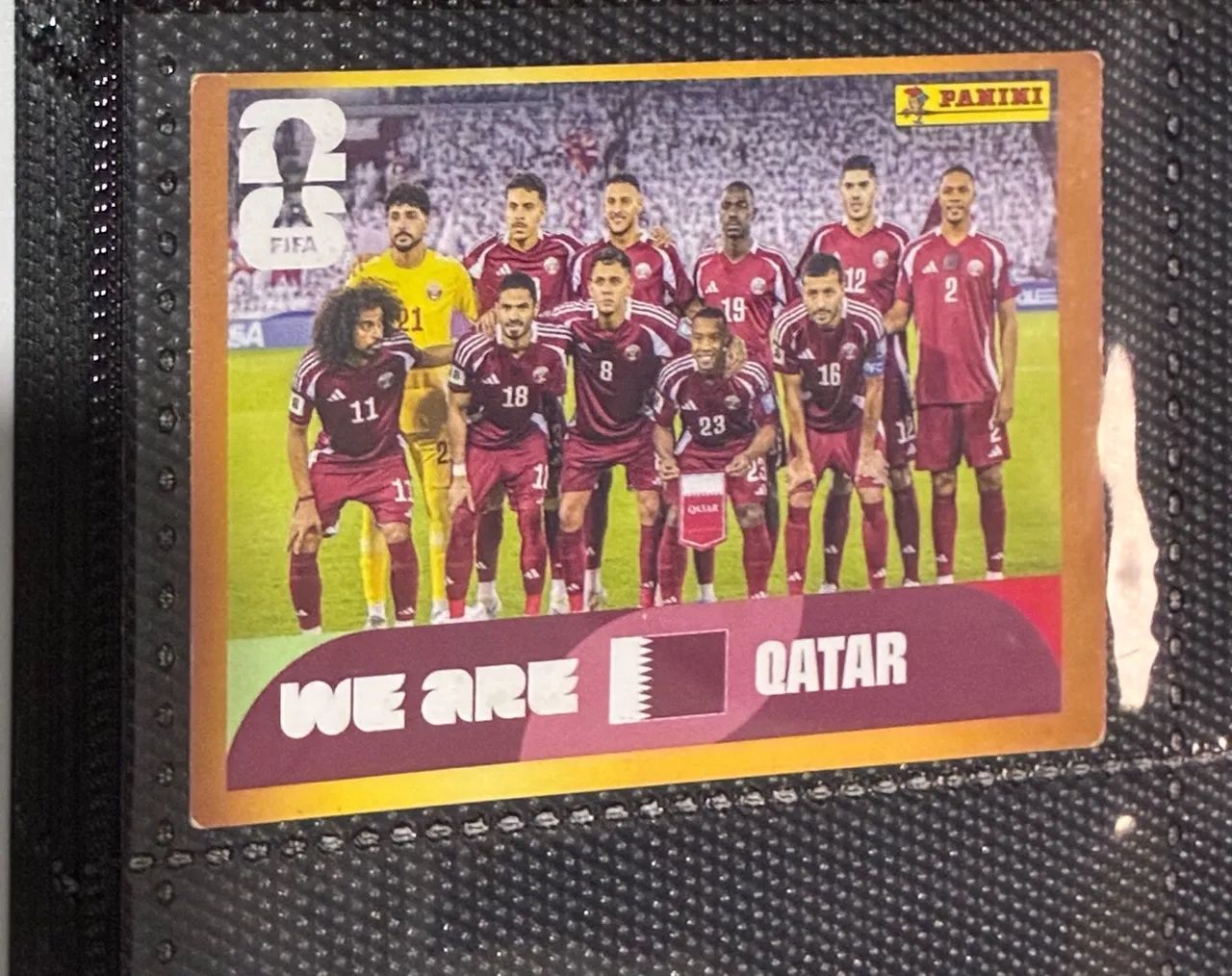 Figurinha Copa 2026 Mc Donalds QAT13