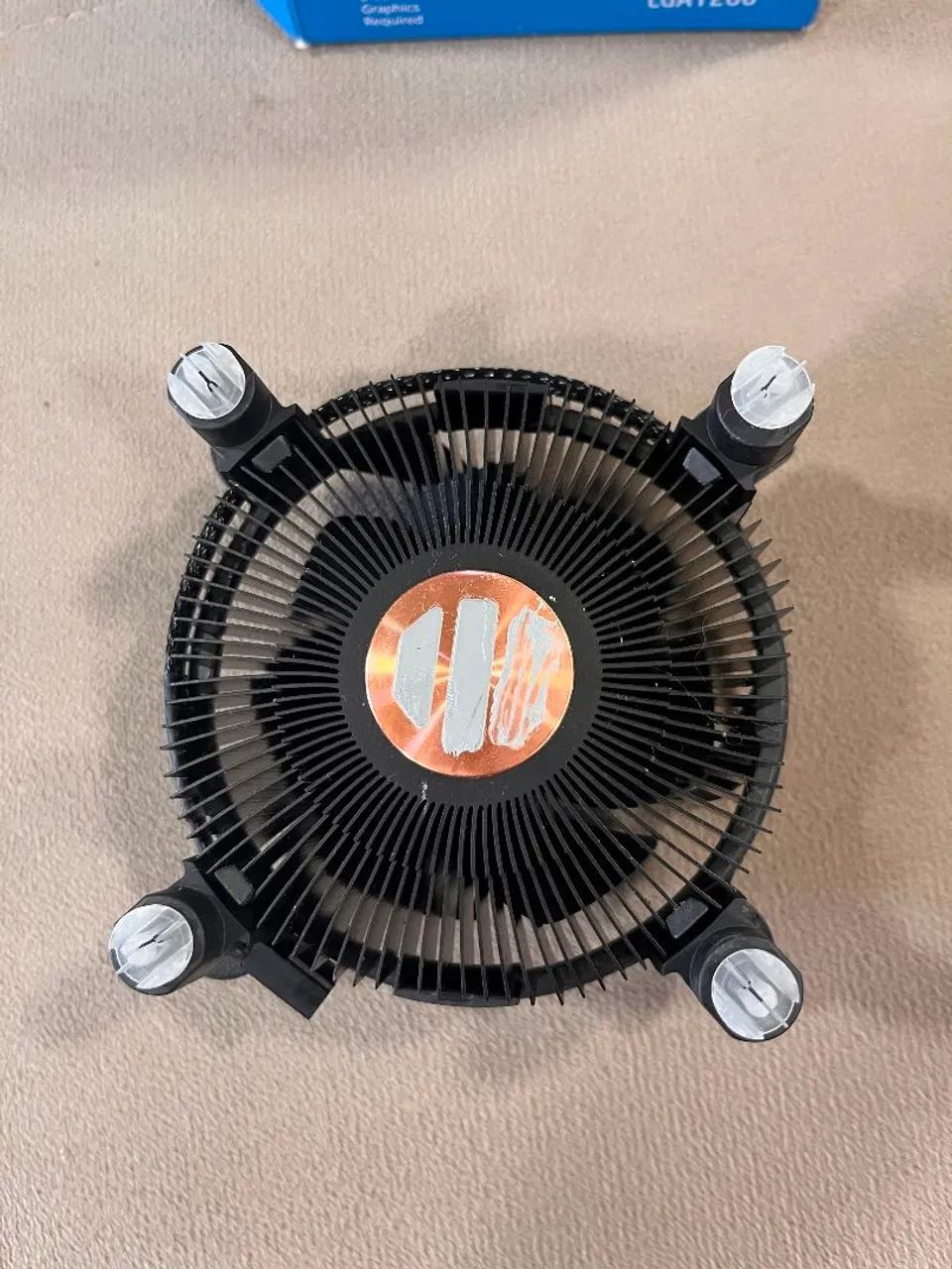 Cooler Fan Intel LGA 1200 dissipador de calor - Foto 2