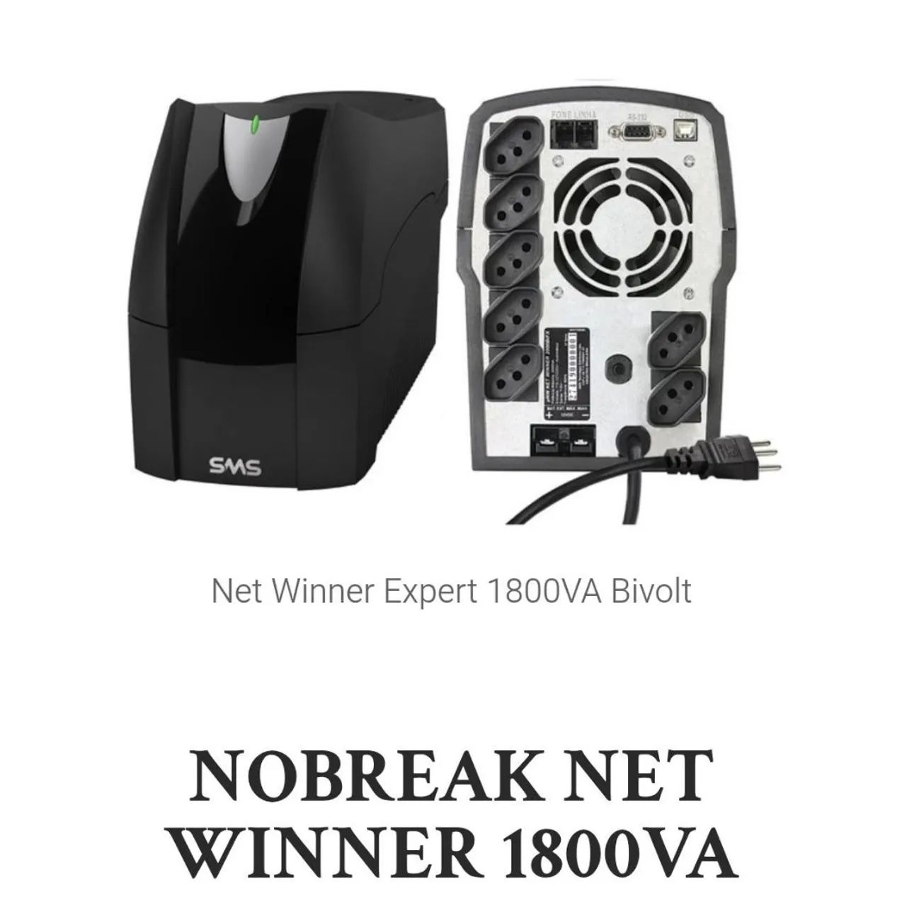 Nobreak SMS Net Winner 1800VA