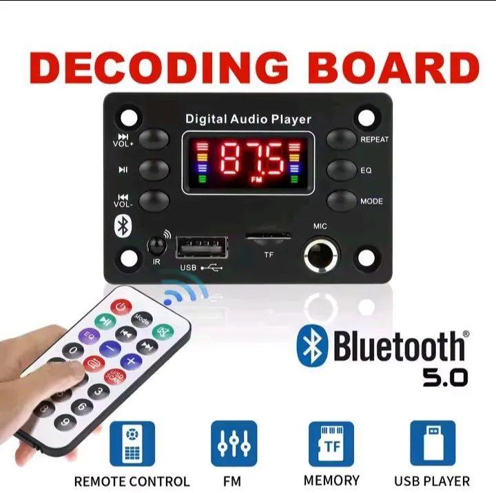 Placa decodificadora mp3 + bateria brinde  - Foto 3