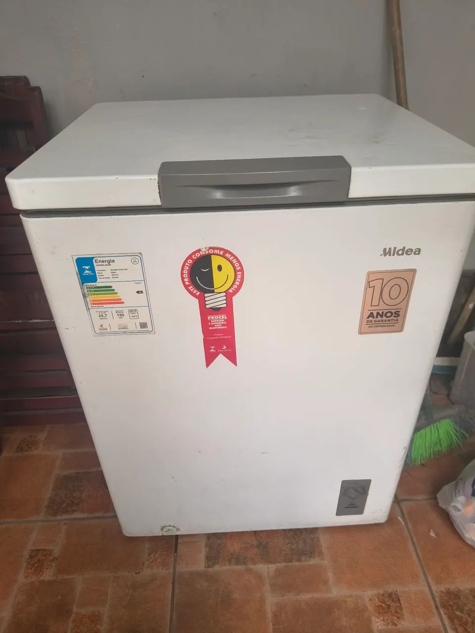 Freezer midea 150 litros 