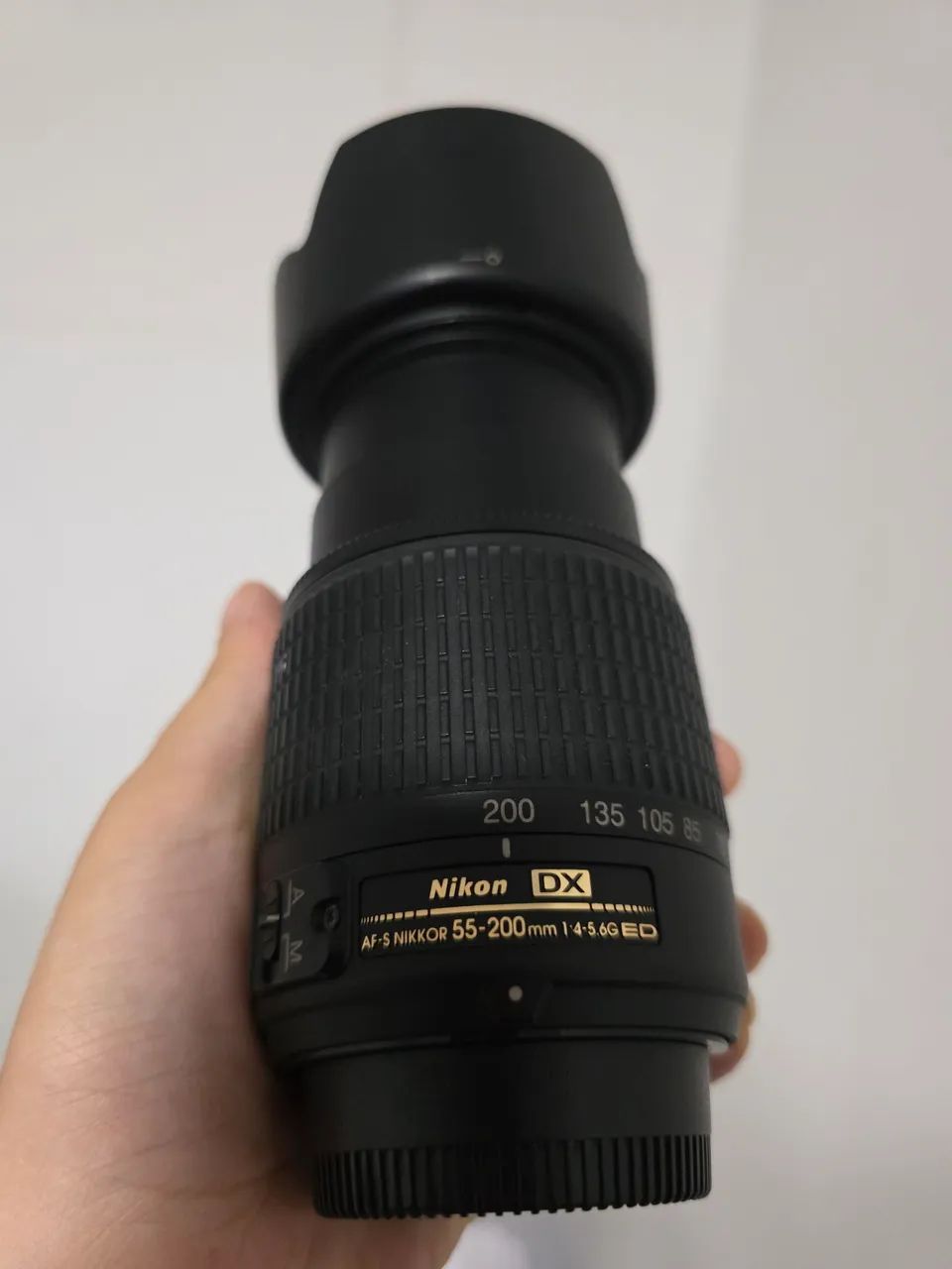 Lente Nikon AF-S DX NIKKOR 55-200mm f/4-5.6G ED VR - Excelente