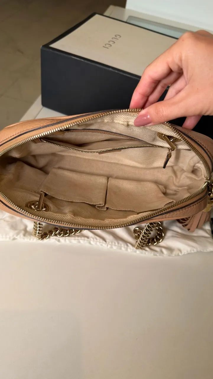 GUCCI SOHO MEDIUM CHAIN SHOULDER BAG - Foto 4
