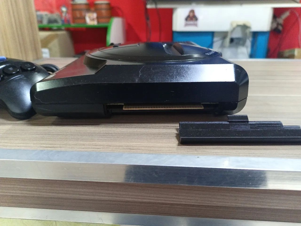 Mega drive Tec Toy completo compatível Sega CD - Foto 4