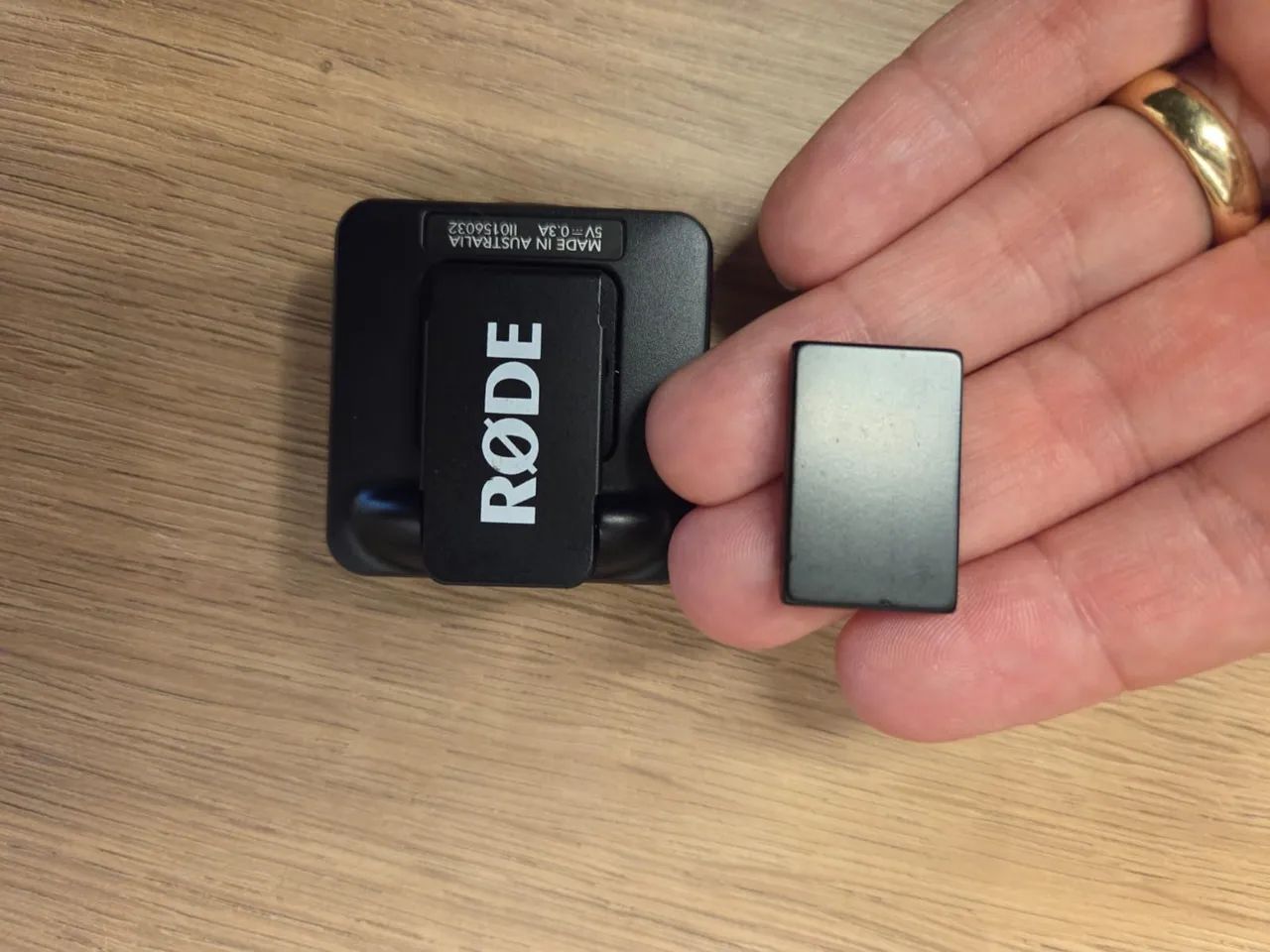 Wireless Rode Me- receptores+microfone holder+case e capa de proteção  - Foto 4