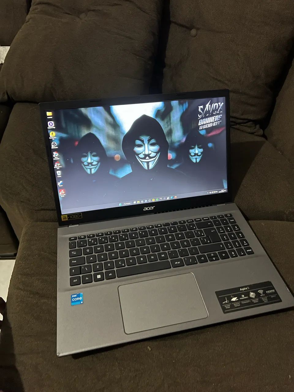 Notebook ACER ASPIRE i5 Gen 12H NOVO! - Foto 2