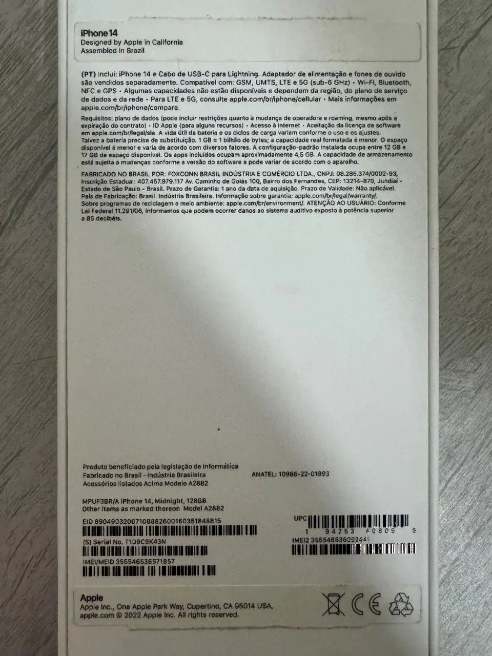 iPhone 14 128GB - Foto 5
