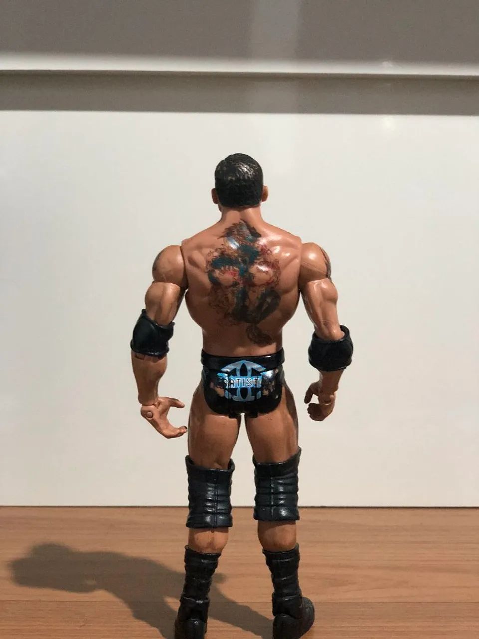 2011 mattel wwe dave batista the animal 7" wrestling action figure- edição limitada - Foto 2
