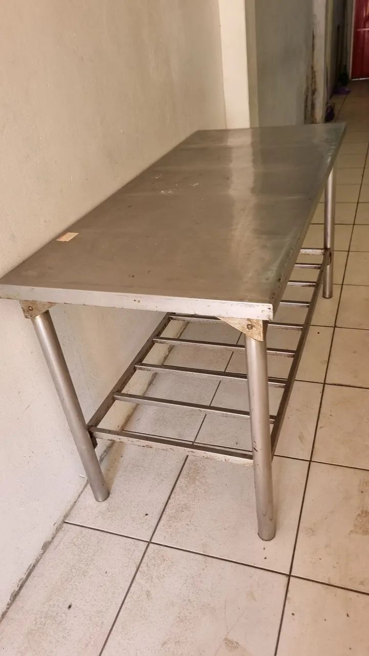 Mesa de aço inox - Foto 2