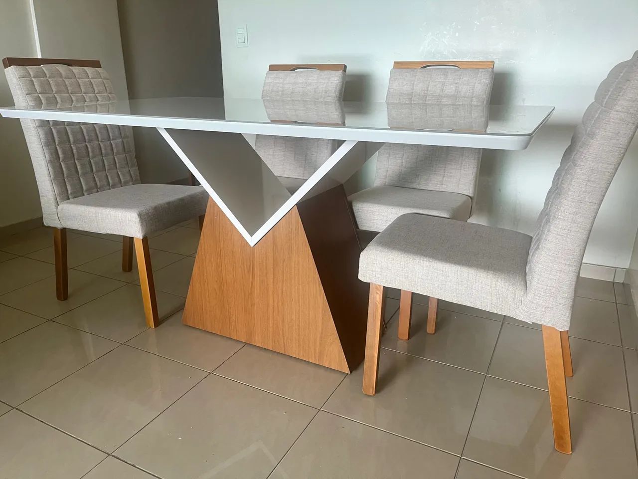 Mesa nova de madeira  - Foto 3