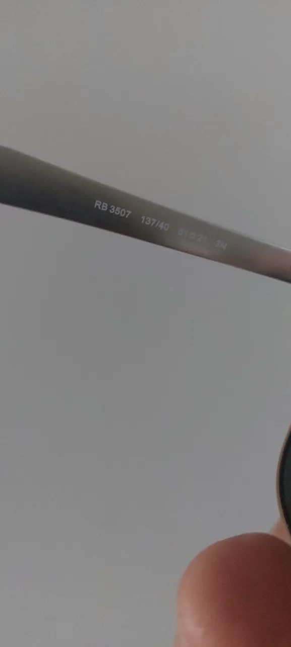 Óculos Ray-Ban Clubmaster Aluminum RB3507 - Original e Impecável - Foto 2