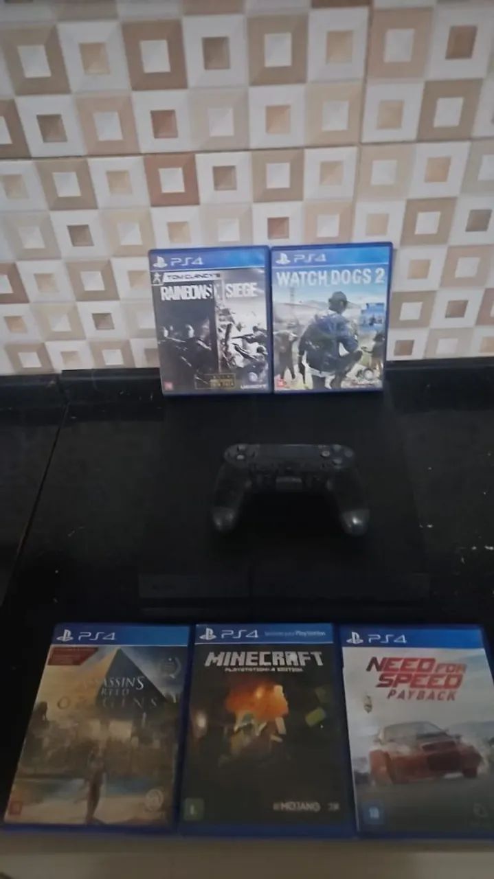 Ps4 com jogos - Foto 4