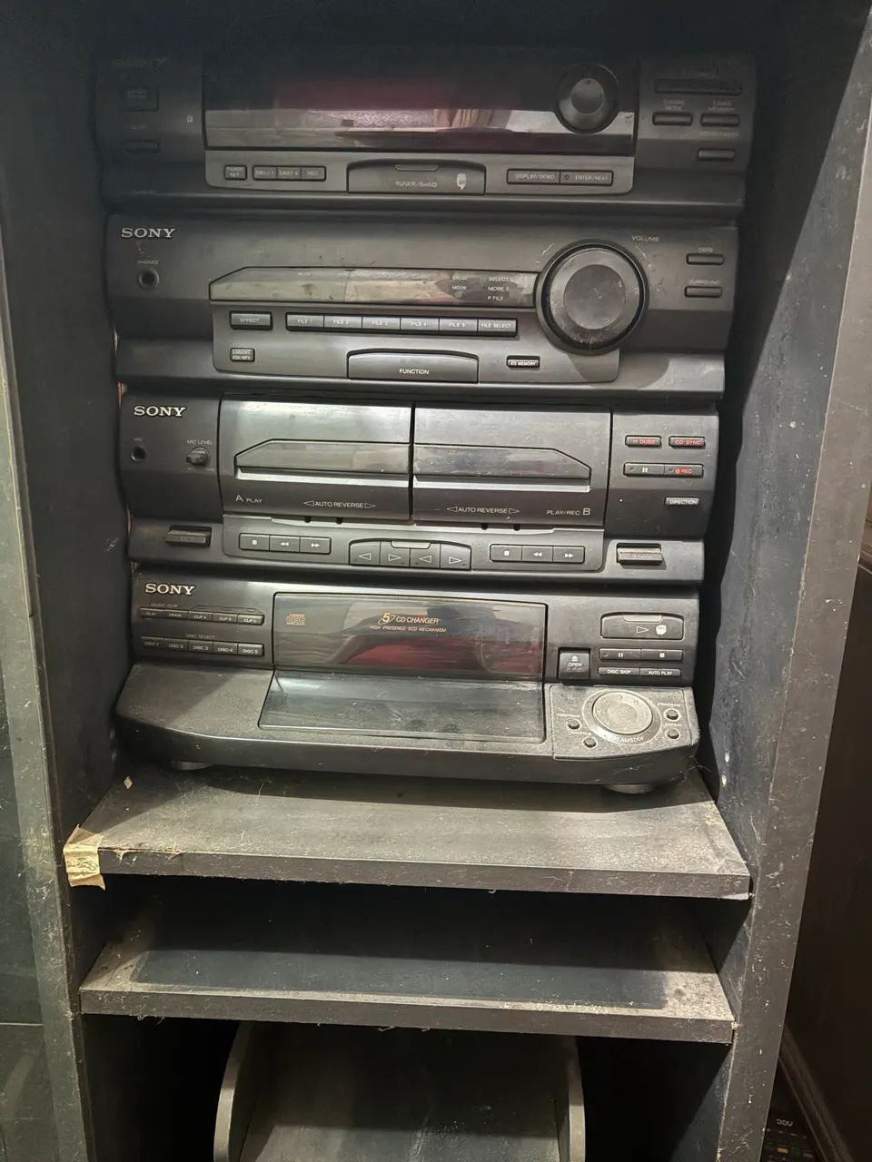 Son Sony 5 cds e toca disco  - Foto 2