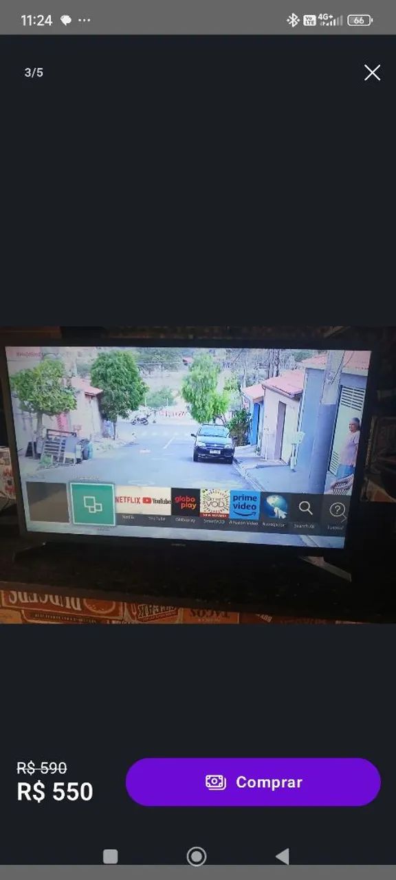 Tv Samsung smart LED 32 polegadas 