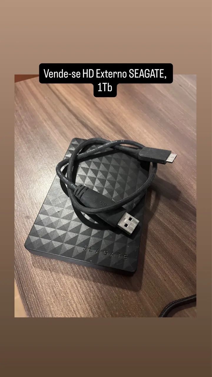 HD Externo Seagate 1Tb