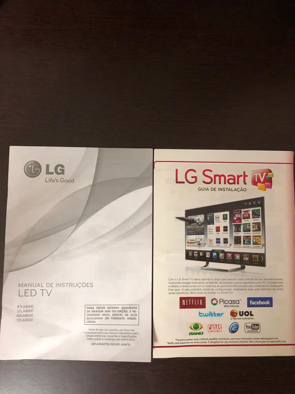 TV LG 55 POLEGADAS -SMART LED 55LA 8600 - 3D - Foto 5