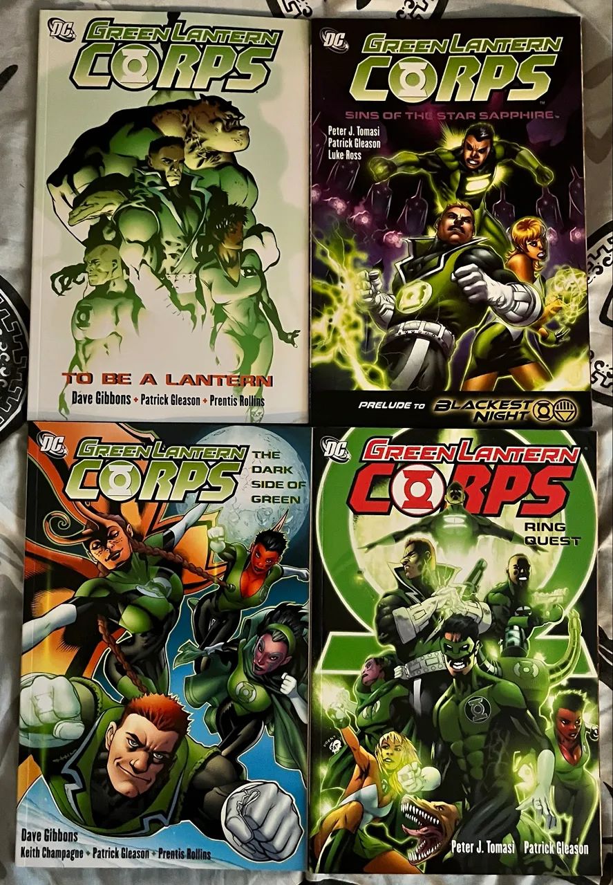 [DC] Pacote Lanterna Verde - Green Lantern Corps com 4 TPBs (Lanterna Verde)