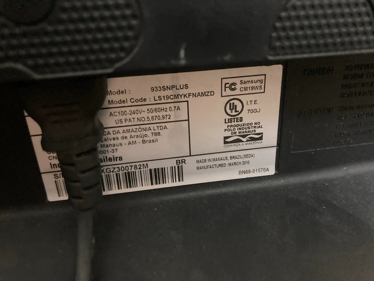 Monitor Samsung não sei se funciona - Foto 2