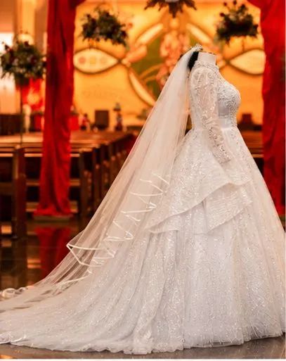 Vestido de noiva belíssimo  - Foto 4
