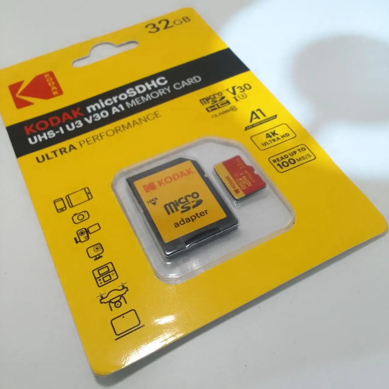 LENOVO LEITOR DE CARTÃO TIPO-C + KODAK micro SDHC 32 GB - Foto 3