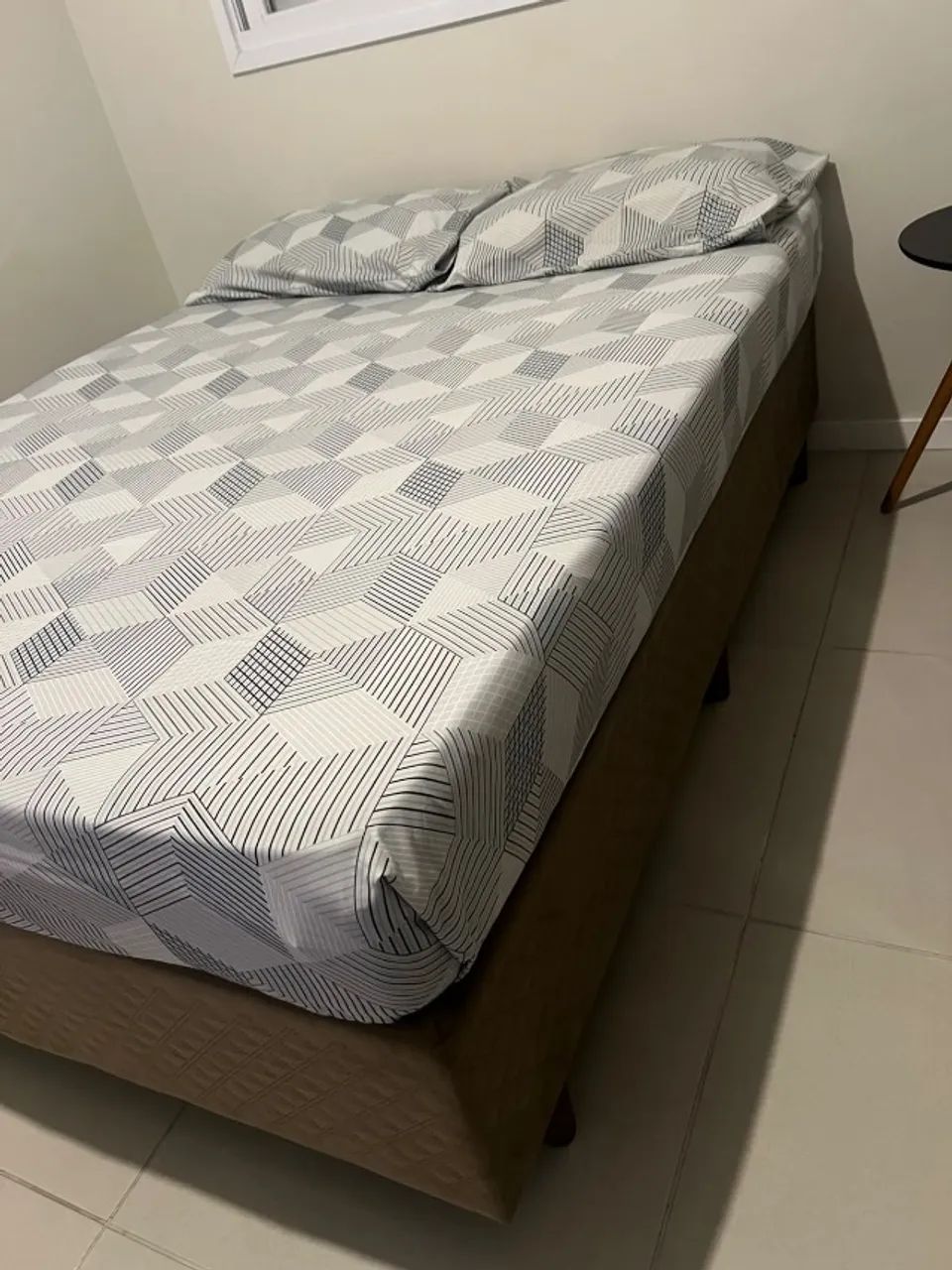 Cama de casal com base + colchão - Foto 3