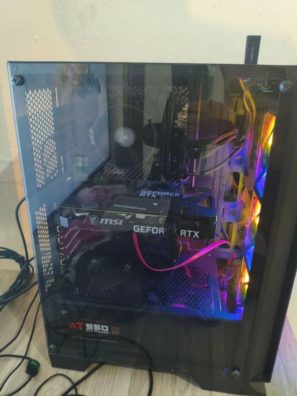 PC GAMER RYZEN 5 4500 RTX 3060 12GB - Foto 2