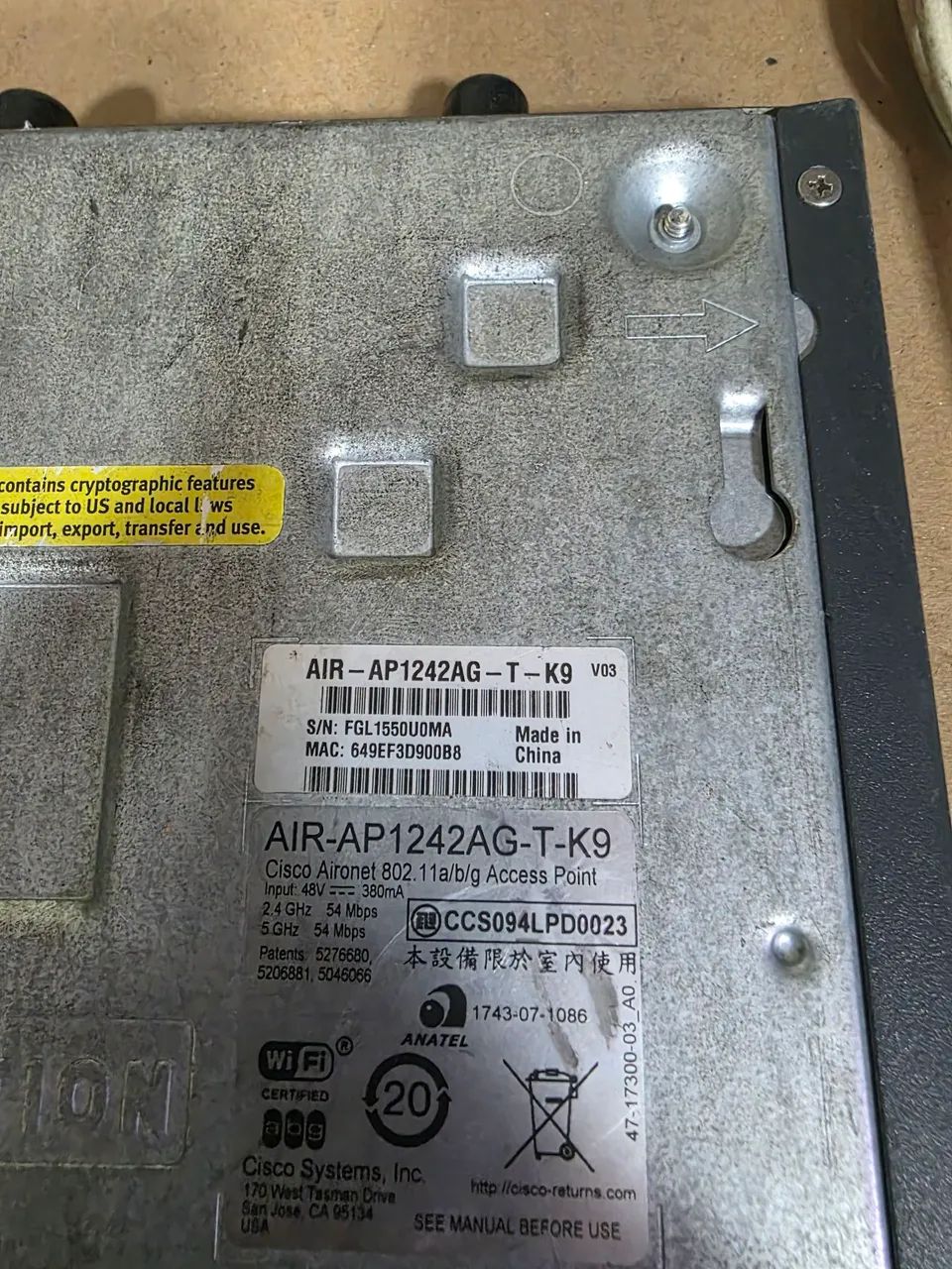 Access Point - Cisco - 2.4GHz-5.2dBi - Foto 4