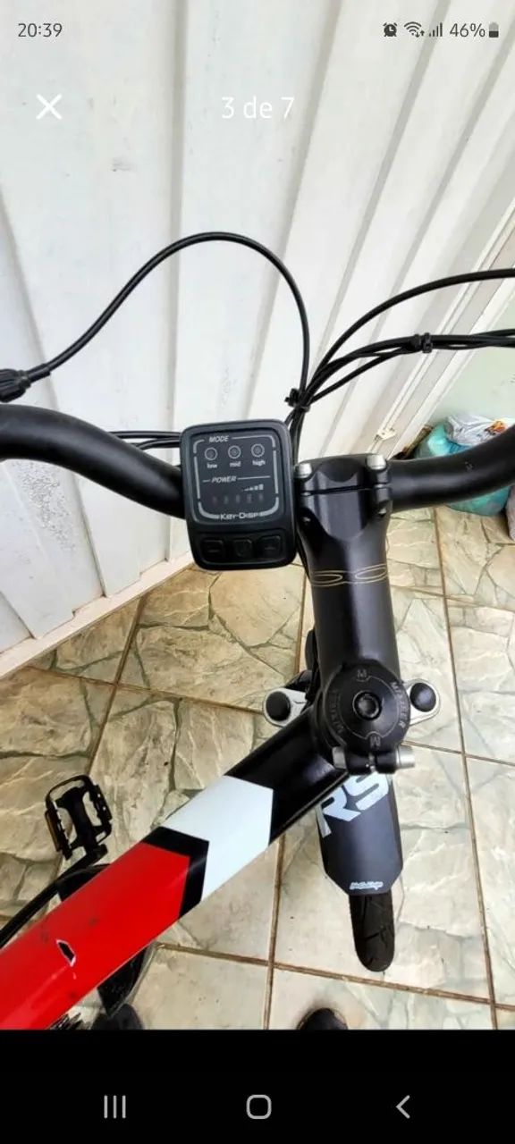 Bike elétrica aro 26 21v.  - Foto 5