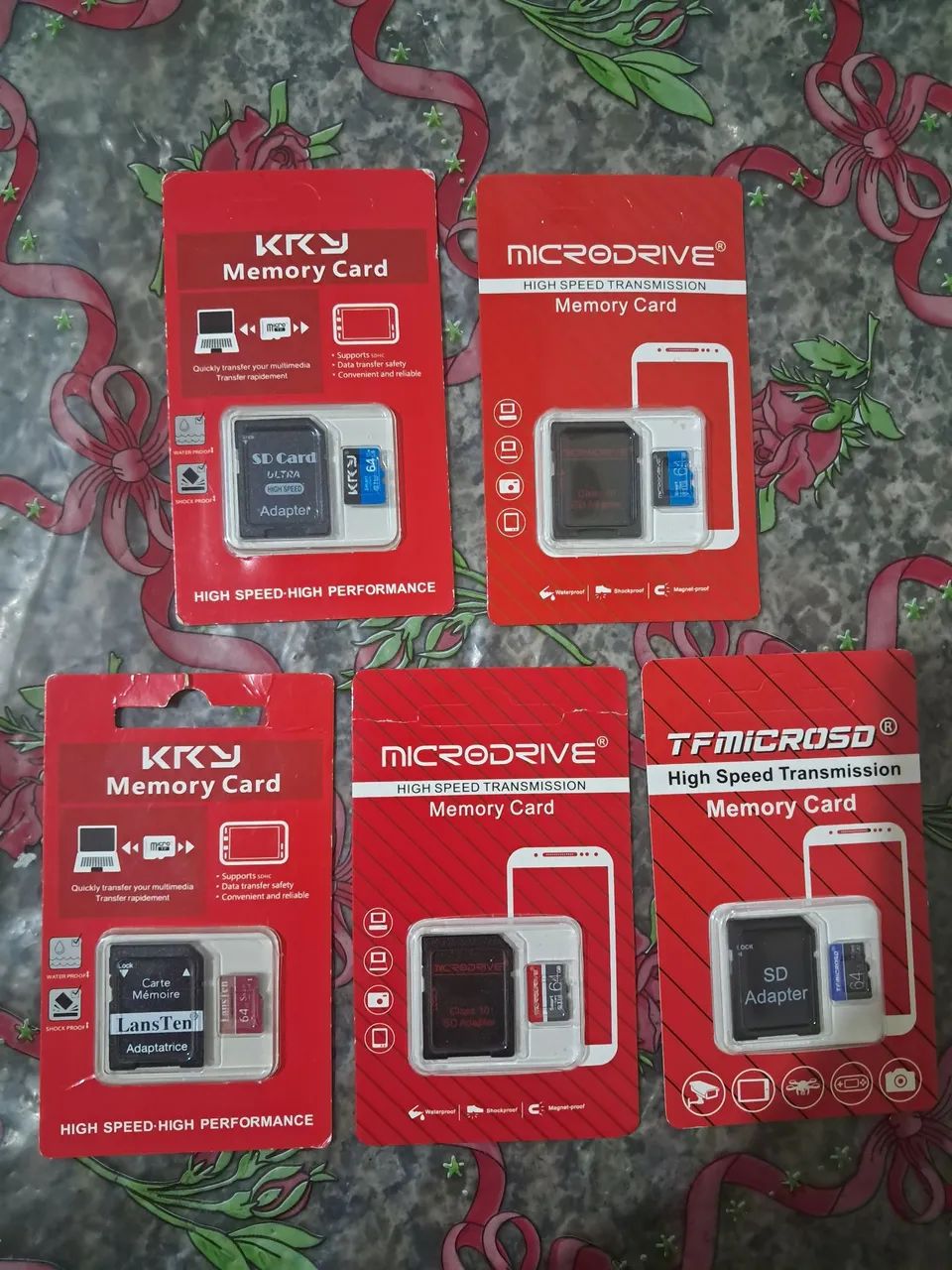 Cartão Micro SD 64GB Novo